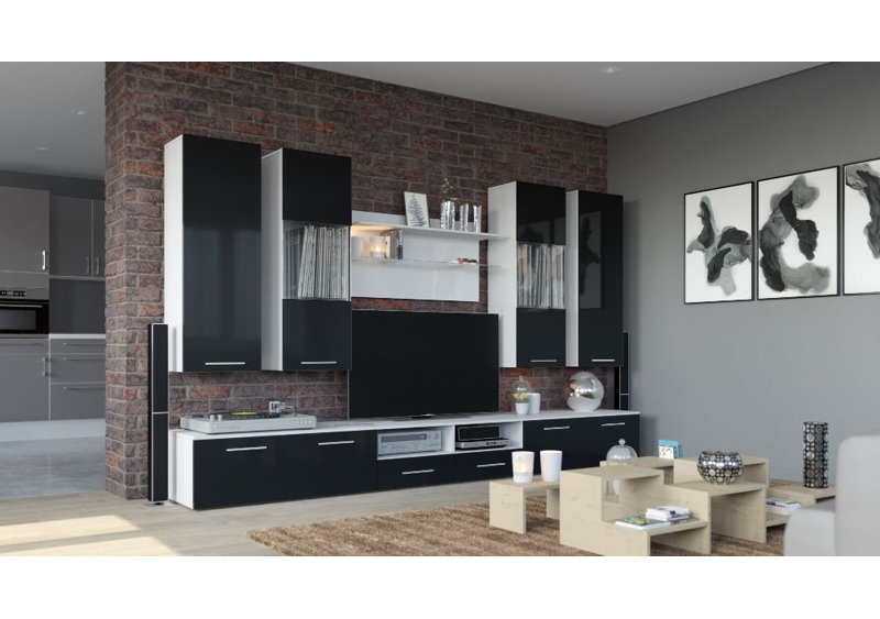 Maricelda Unfinished Entertainment Centre for TVs up to 85" with Fireplace Included