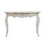 Console 46 po x 16,5 po x 30 po Slimline Whitewash, pour couloir salon chambre à coucher