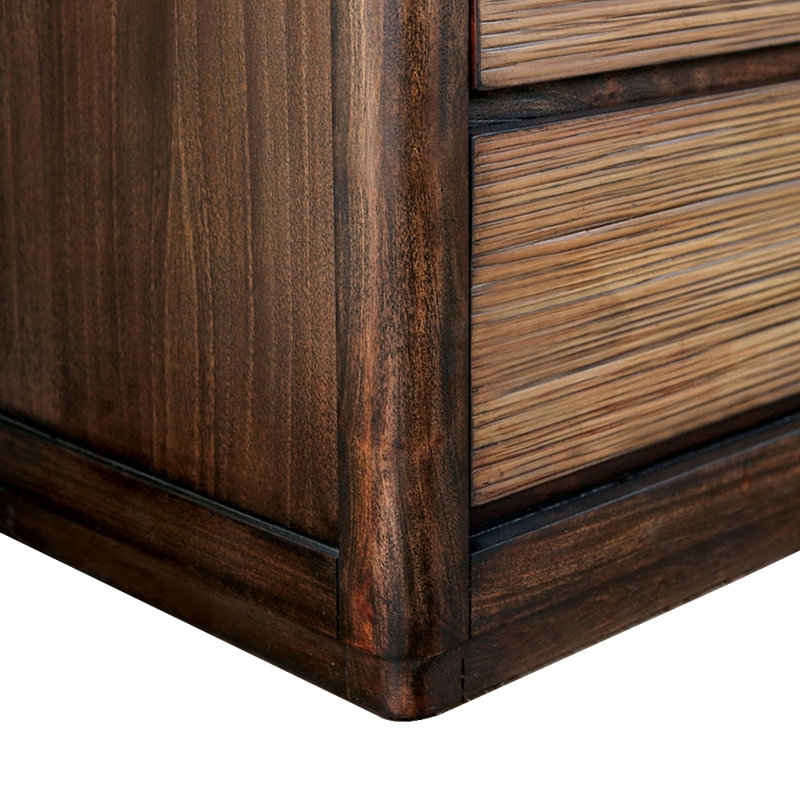 Table de chevet grise Darrence Mario