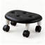 Tabouret d'appoint avec roulettes