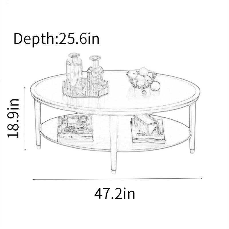 Table basse American