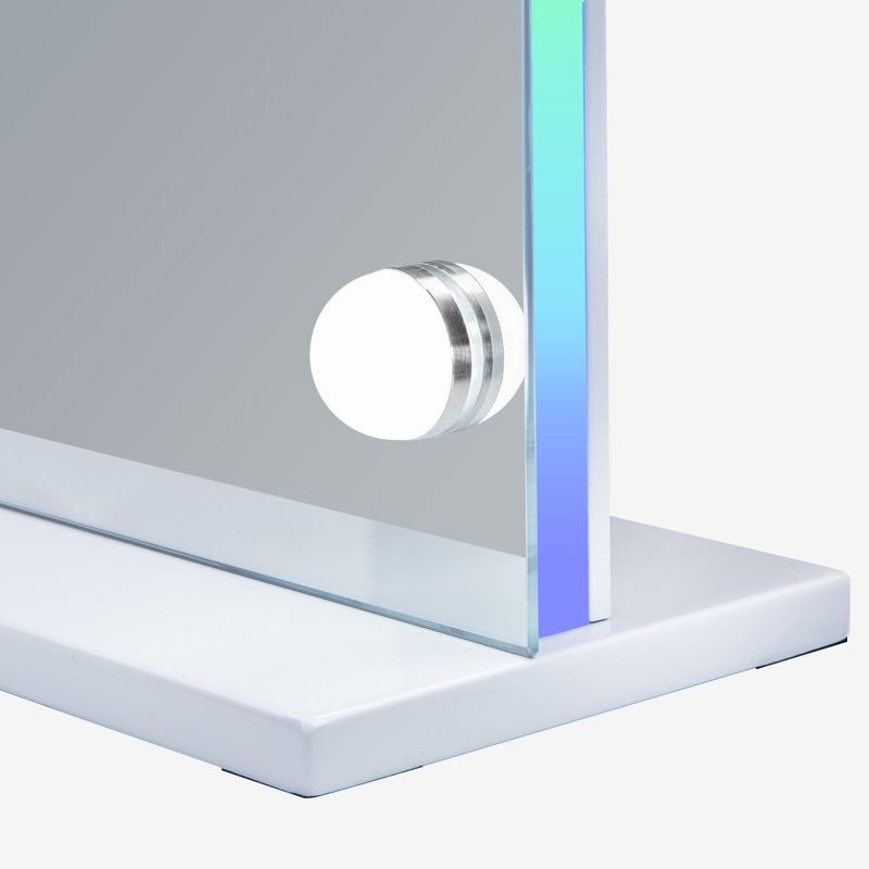Aeman Rectangle Aluminium LED Mirror