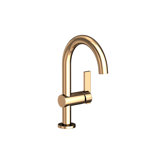 Priya Single Hole Bathroom Faucet with Drain Assembly
