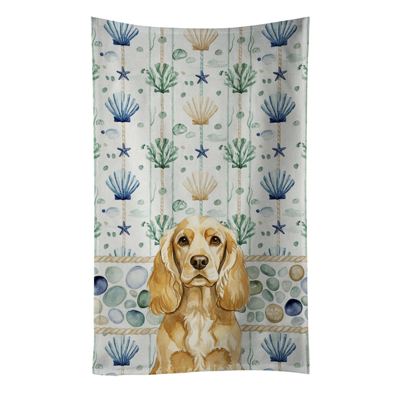 Serviette de cuisine Buff Cocker Spaniel, Buff Cocker Spaniel