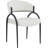 17.72'' H Upholstered Metal Armchair-360663297-360663298