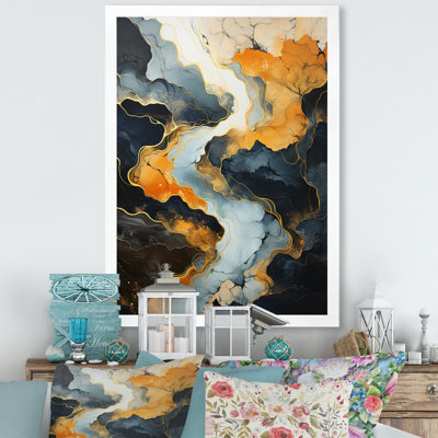 Meandering River Endless Journey V - Print on Canvas