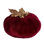 Velvet Pumpkin, Large - 10 X 6 Inches Set Of 2