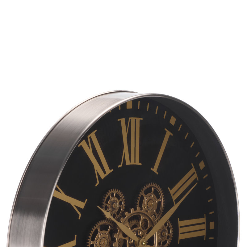 Thatcher Roman Gear Clock