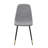 17'' H Linen Upholstered Metal Side Chair-398700335