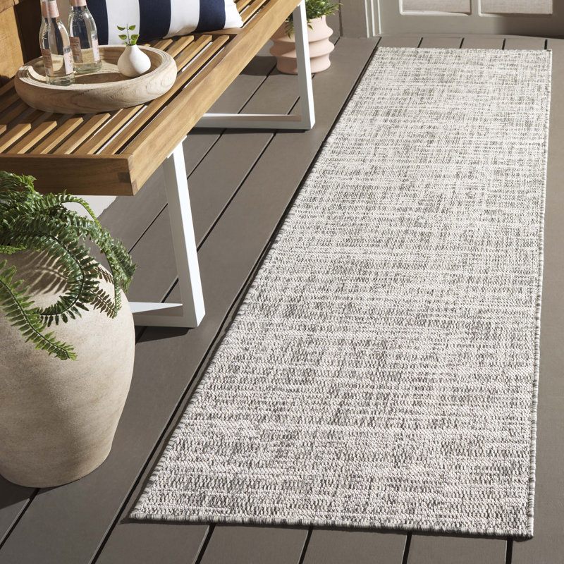 Chanita Performance Performance Abstract Rug, Runner 2' x 8'
