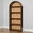 Freestanding 5 Tier Bookcase Set Of 2, Open Storage Display, Arched Top Design, Modern Farmhouse, Living Room-123501154