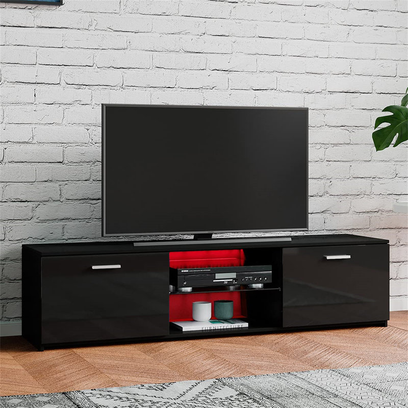 Alisiya Unfinished TV Stand for TVs up to 65"