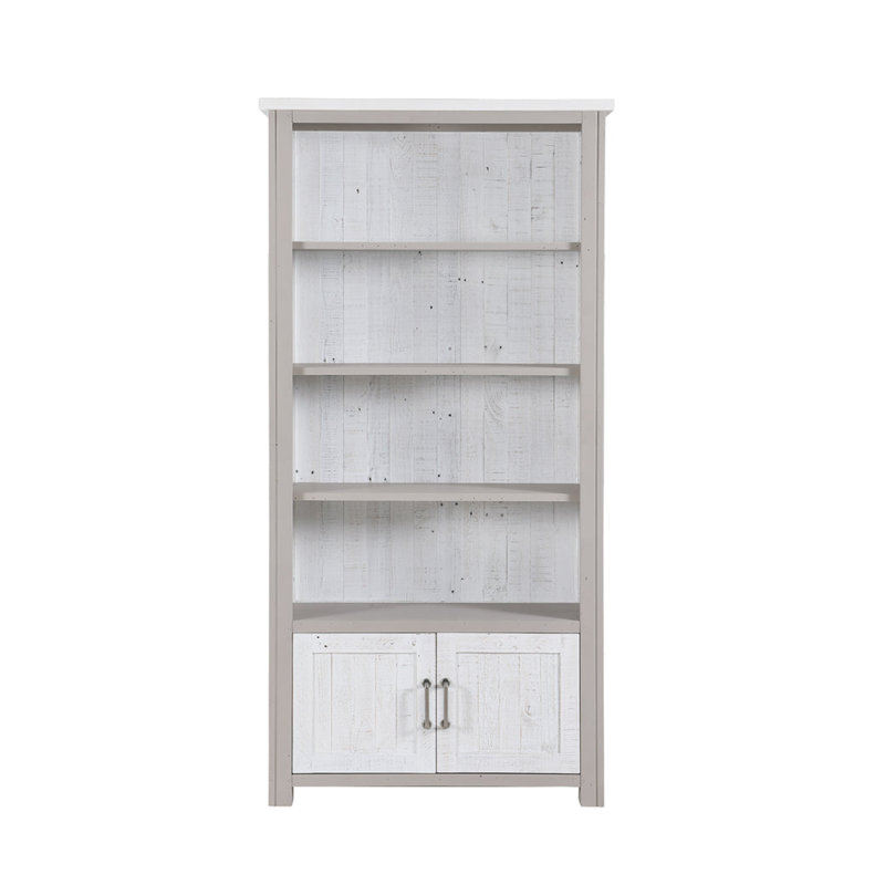 Artoria 180cm H x 90cm W Solid Wood Bookcase