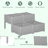 4-Piece Raised Garden Bed Planter Raised Bed with Self-Watering Design and Drainage Holes for Flowers, Gray-298810088-298810103