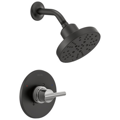 Nicoli Single-Function Shower Faucet Set, Shower Trim Kit with H2Okinetic Shower Head and Valve