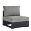 Fauteuil modulaire en aluminium thermolaqué Modway Tahoe-95616627