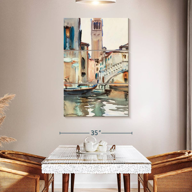 Nicci A Bridge and Campanile Venice 1902-1904, H 50 po x l 32 po