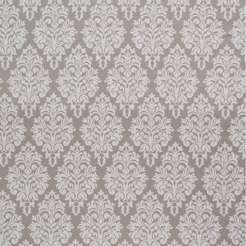 Dauphine Damask Indoor/Outdoor Fabric, Taupe