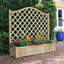 Ayden Wood Planter Box