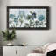 «Vintage Shades of Blue», peinture sur toile à cadre unique-1737352470