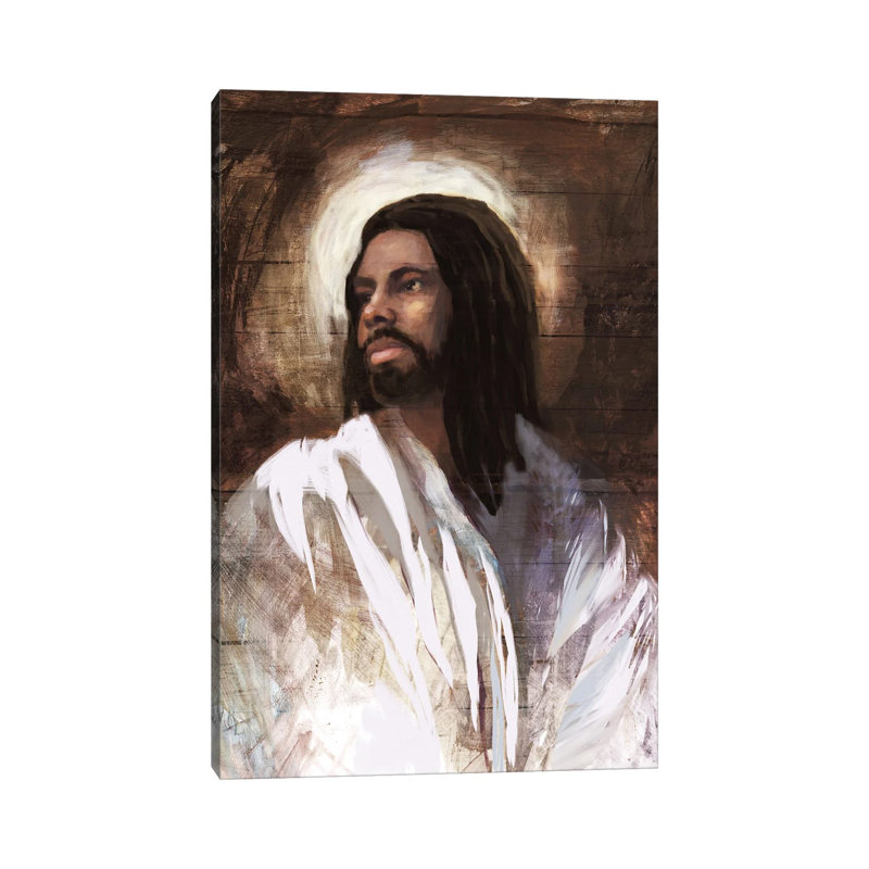 «Saint Sauveur II», reproduction d'art sur toile tendue, Toile tendue, Ne s’applique pas, H 18 po x l 12 po