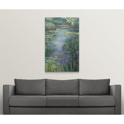 «Garden Pond I» par Carol Rowan, impression
