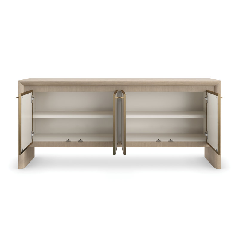 Unity 78'' W Solid Wood Credenza
