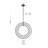 Beatryce 3 - Light LED Globe Chandelier