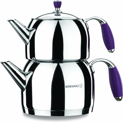 YBM Home Korkmaz 3,1 pte Samovar en acier inoxydable