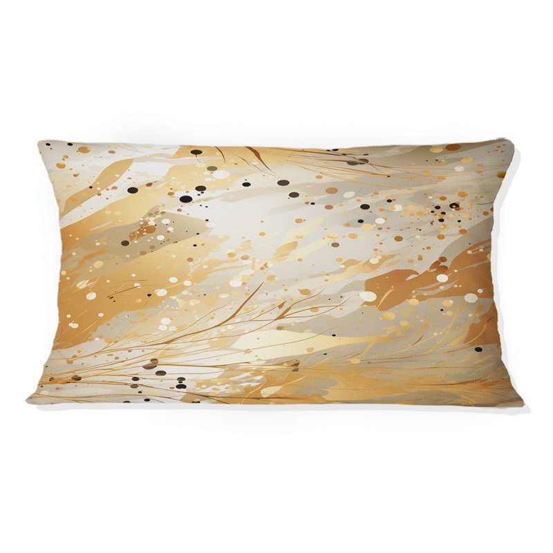 Coussin Golden Marble Radiance