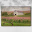 Grange Eden dans un champ de fleurs - Cavas enveloppés de galerie-831348412