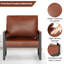 Fauteuil d'appoint 25 po Mid Century-604009232
