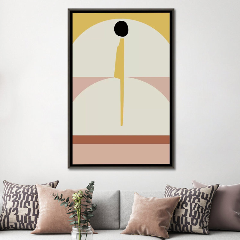 «Newstalgia XVII» par Nikki Chu - reproduction, H 60 po x l 40 po x 1,5 po, Cadre rustique foncé