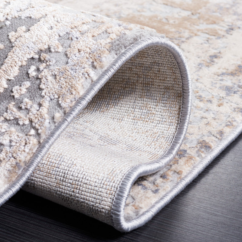 Keyra Performance Abstract Rug, Rectangle 4' x 6'