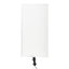 Armoire murale blanche pour salle de bain avec tablette réglable, barre à serviettes, 5 crochets - panneau de particules de 15 mm, pour l'organisation de la cuisine, rangement au-dessus de la toilette 31,68 x 11,79 x 30 po, armoire, blanc, crochets, tableau,