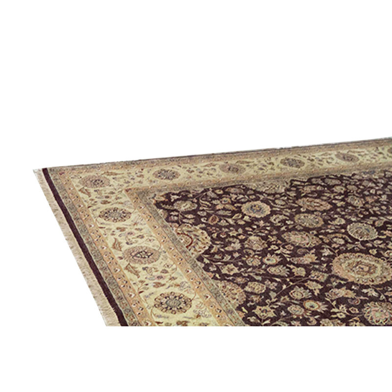 Lamani Hand Knotted Wool Oriental Area Rug