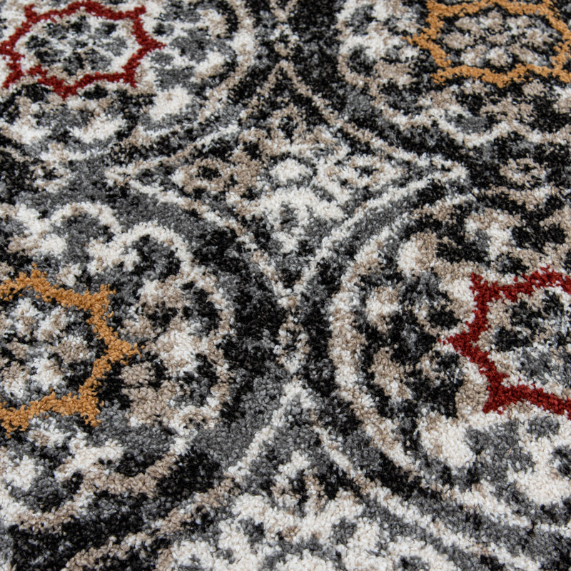 Sherman Performance Washable Floral Indoor Rug, Rectangle 7'10" x 9'10"