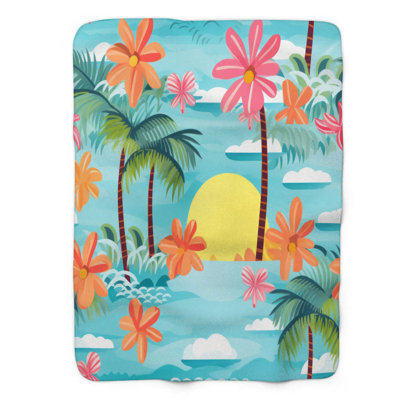 Exotic Views - 1 Piece Premium Blanket