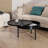 Wood Rotating Tray Coffee Table with Storage-2003332181