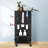Rolling Utility Cart Storage Cart with Trays Lockable Craft Cart Salon Trolley