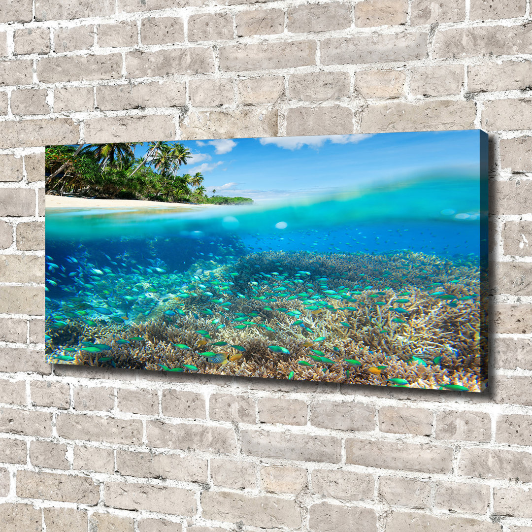 Coral Reef - Wrapped Canvas Print