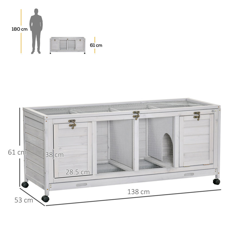 Weather Resistant Rabbit Hutch