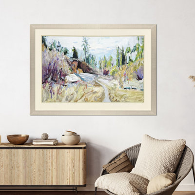 Beyond the Path Framed Art