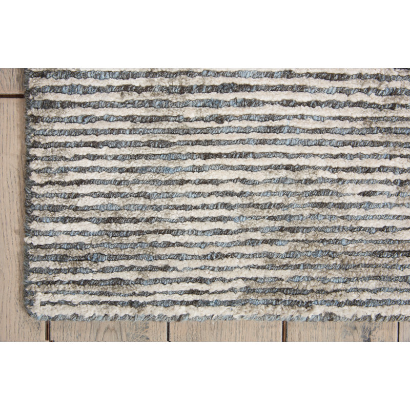 Bellaire Abstract Hand Woven Area Rug, Rectangle 168 x 226cm