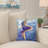 Beach Vacation Print Square Pillow Cover & Insert-818322197