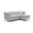 Sammy Modern Sofa Chaise , GRAY