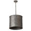 Luminaire suspendu tambour simple 1 lumière