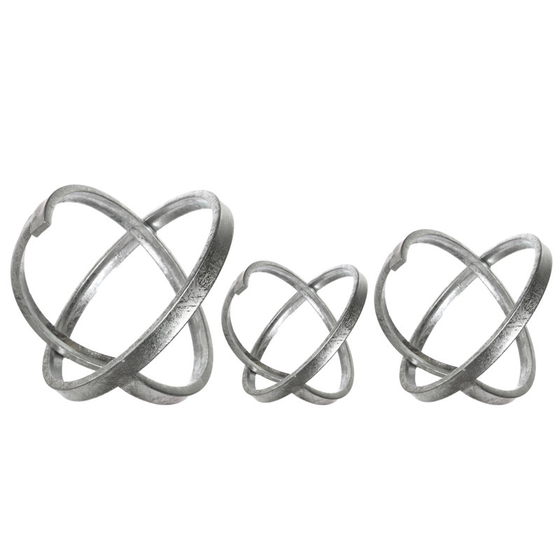 Ensemble de 3 sculptures abstraites Mcinturff