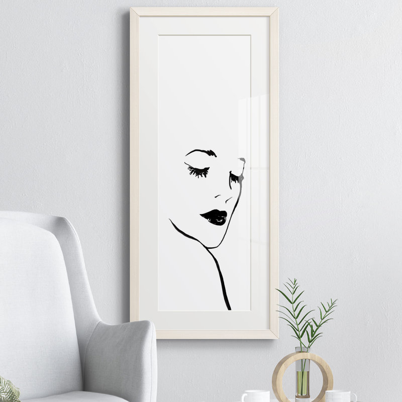 " Fashion Sketch I ", White