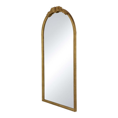 Wood Floor Mirror Full Body Mirror Dressing Make Up Mirror